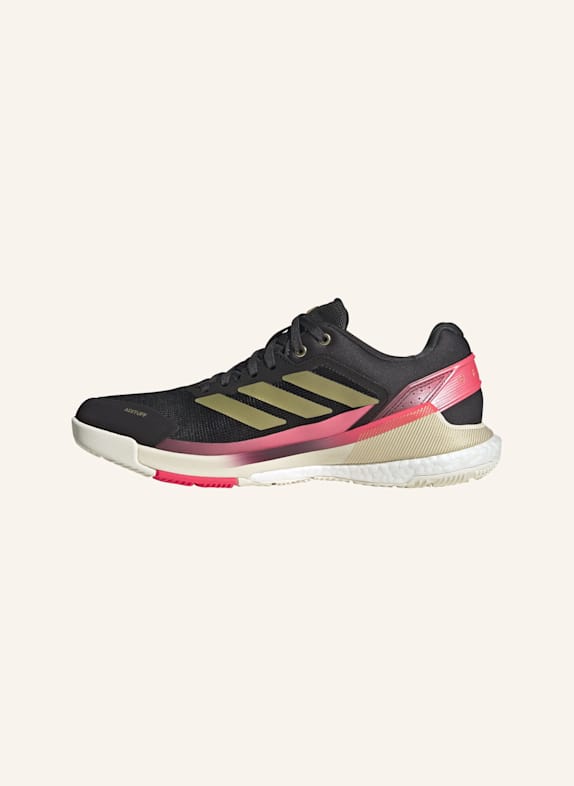adidas CRAZYQUICK BOOST PADEL-SCHUH SCHWARZ/ GOLD