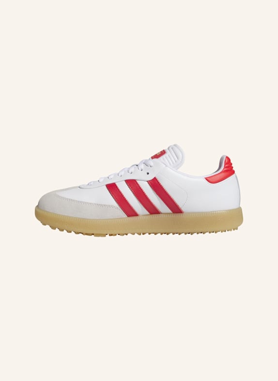 adidas Originals Golfschuhe SAMBA WEISS/ ROT/ BEIGE