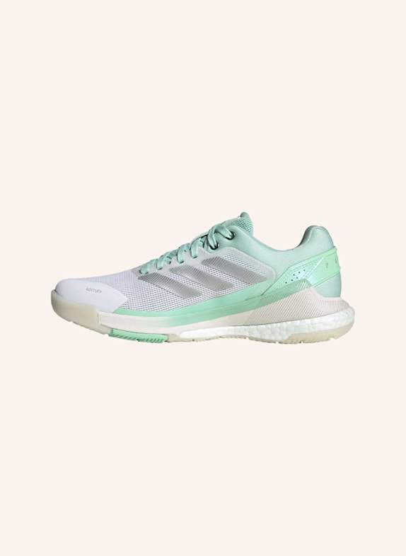 adidas CRAZYQUICK BOOST PADEL-SCHUH GRÜN/ SILBER