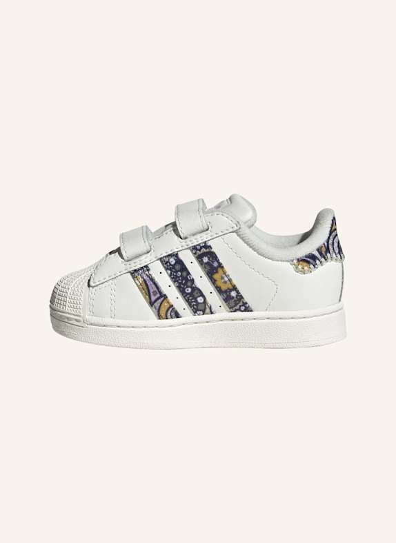 adidas Originals ADIDAS LIBERTY LONDON SUPERSTAR II COMFORT CLOSURE SCHUH WEISS/ ROSA/ BEIGE