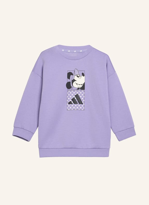 adidas ADIDAS DISNEY MINNIE MAUS SET, T-SHIRT UND SHORTS LILA/ WEISS