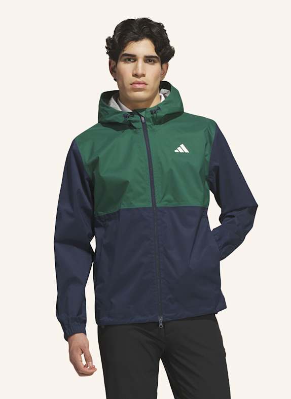 adidas ULTIMATE365 CLIMAPROOF JACKE, DURCHGEHENDER REISSVERSCHLUSS BLAU