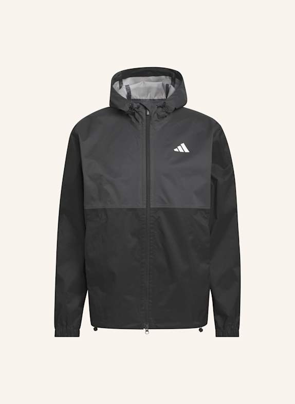 adidas ULTIMATE365 CLIMAPROOF JACKE, DURCHGEHENDER REISSVERSCHLUSS SCHWARZ