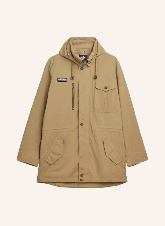 adidas Originals LONGRIDGE SPZL PARKA BRAUN