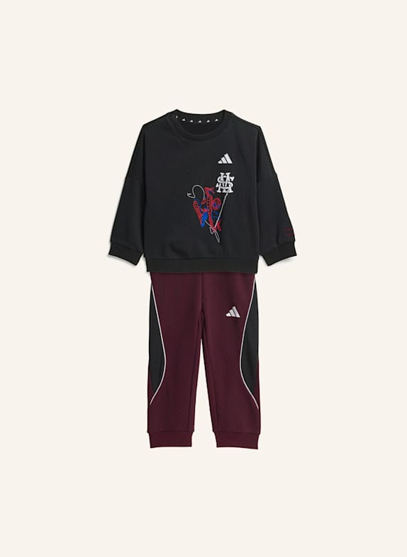 adidas ADIDAS MARVEL SPIDER-MAN JOGGINGANZUG SCHWARZ/ WEISS