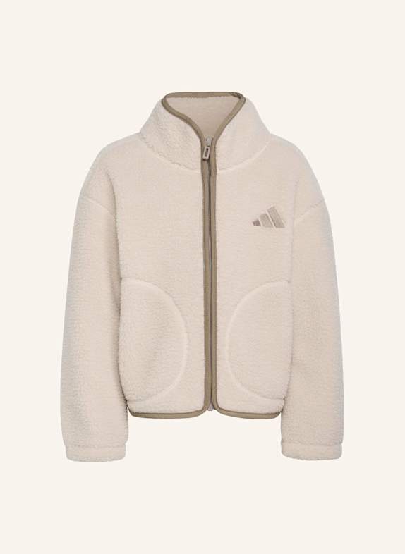 adidas ALPAKA SHERPA JACKE BEIGE