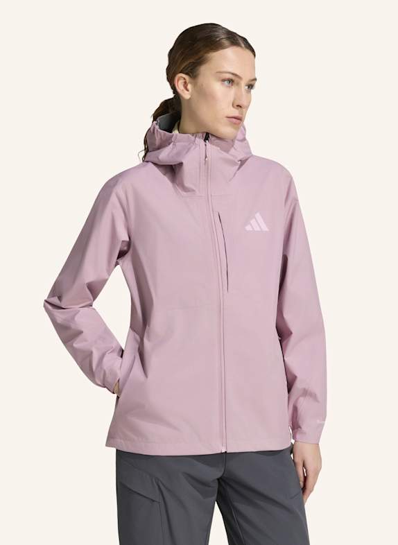 adidas TERREX TERREX MULTI 2.5 LAYER CLIMAPROOF REGENJACKE LILA