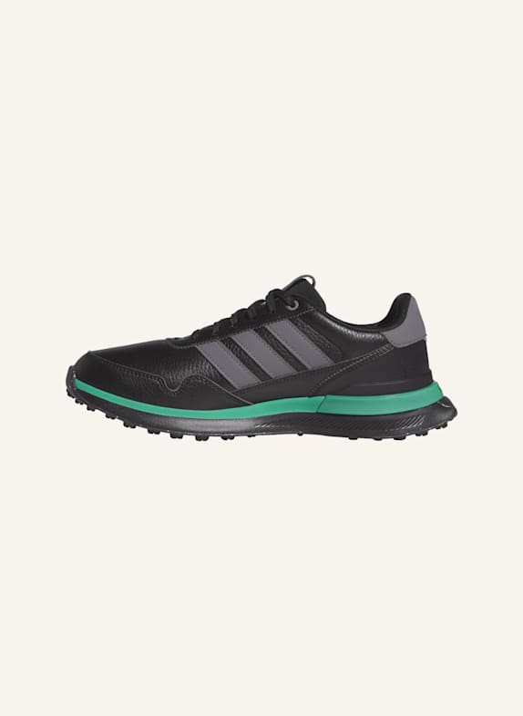 adidas S2G 26 LEATHER SPIKELESS GOLFSCHUH SCHWARZ/ GRAU/ GRÜN