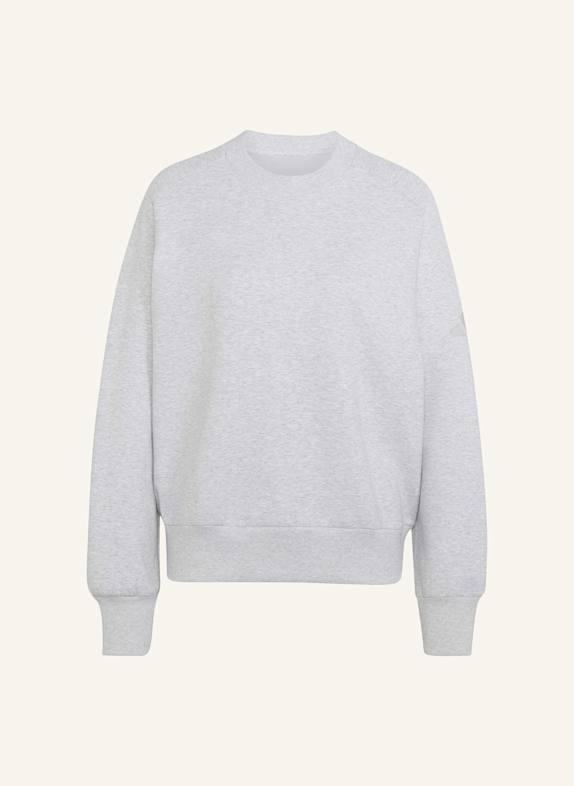 adidas SOFT LUX SWEATSHIRT, LOCKER GESCHNITTEN GRAU