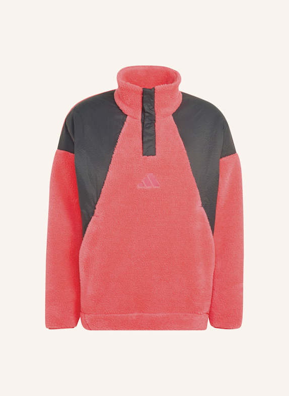 adidas TERREX TERREX XPLORIC CLIMAWARM PULLOVER, FLAUSCHIGES MATERIAL, DRUCKKNOPFVERSCHLUSS PINK