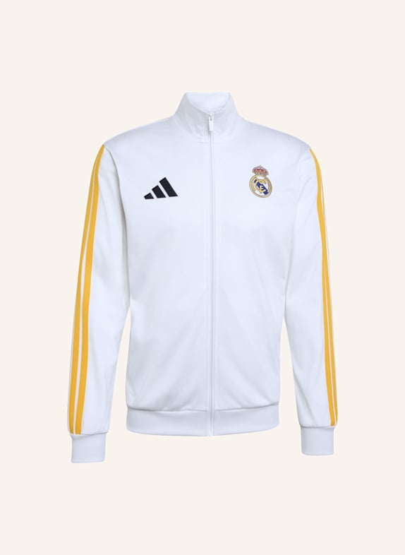 adidas REAL MADRID DNA TRAININGSJACKE WEISS