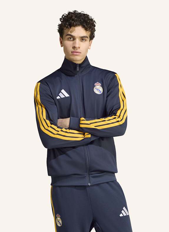 adidas REAL MADRID DNA TRAININGSJACKE BLAU