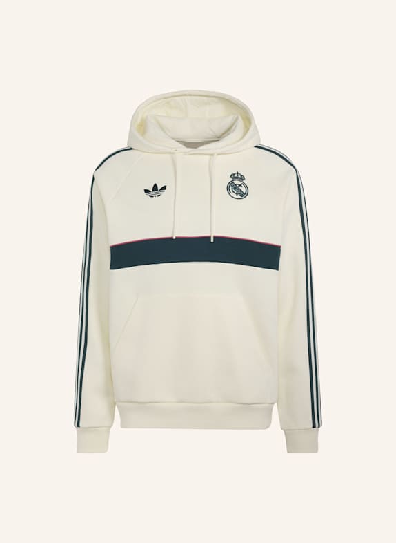 adidas REAL MADRID ORIGINALS HOODIE WEISS