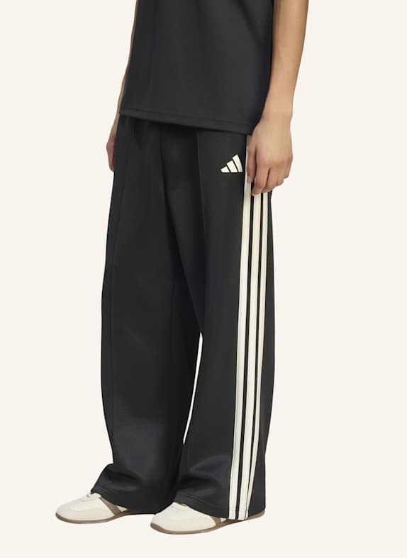 adidas STADIUM LOOSE HOSE, OFFENER SAUM SCHWARZ