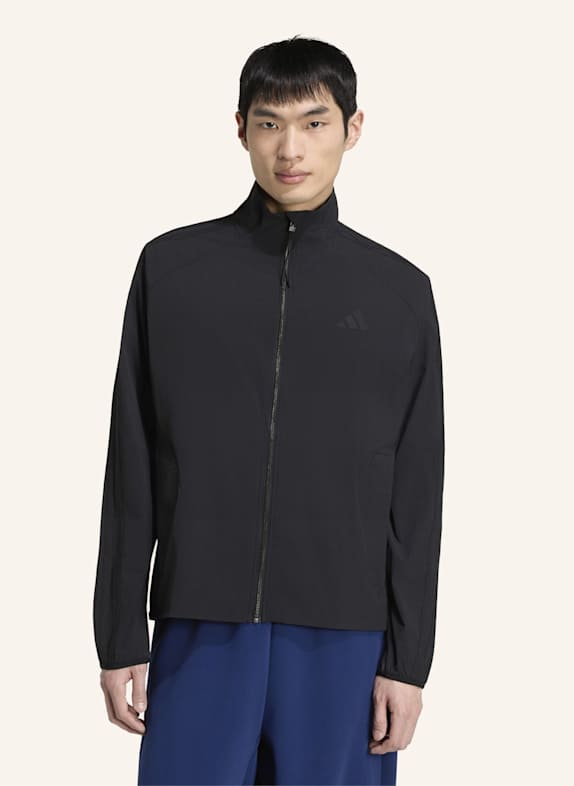 adidas CITY TECH 3-STREIFEN TRAININGSJACKE SCHWARZ
