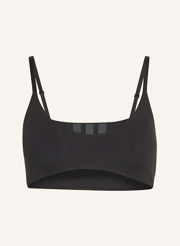 adidas ALL ME SPORT-BH, LEICHTER HALT, GERIPPT SCHWARZ