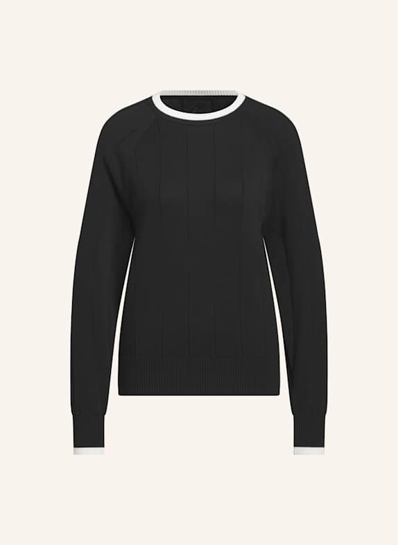 adidas ULTIMATE365+ STRICKPULLOVER MIT RUNDHALSAUSSCHNITT SCHWARZ