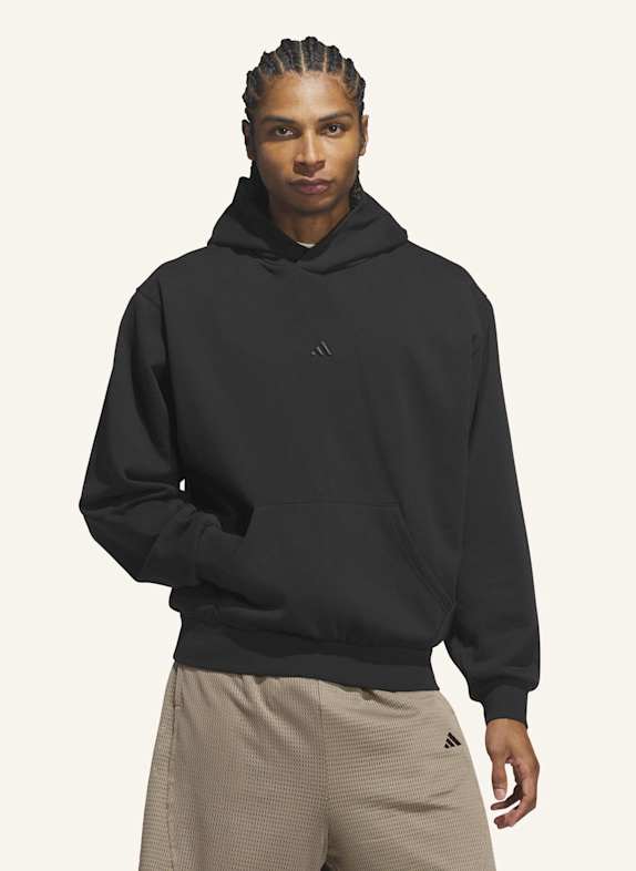 adidas ADIDAS BASKETBALL FLEECE HOODIE SCHWARZ