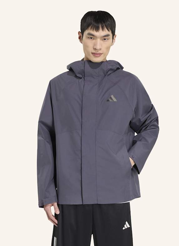 adidas ESSENTIALS REGENJACKE LILA