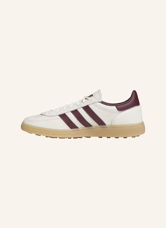 adidas SPEZIAL SPIKELESS GOLFSCHUH WEISS / ROT / BEIGE