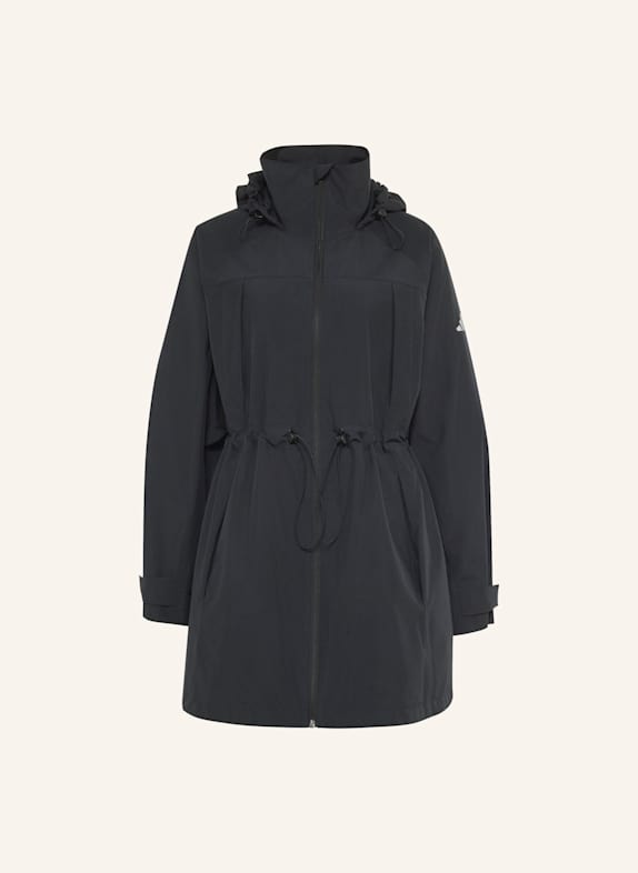 adidas CITY RAIN PARKA SCHWARZ