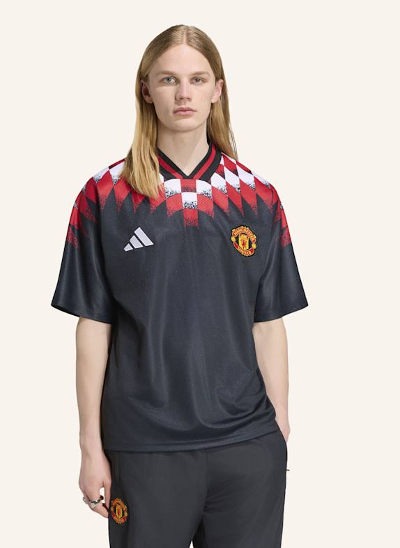 adidas MANCHESTER UNITED STADIUM TRIKOT SCHWARZ