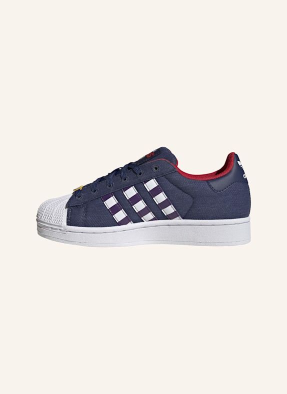 adidas Originals ADIDAS BRAWL STARS SUPERSTAR II SCHUH BLAU / LILA / WEISS