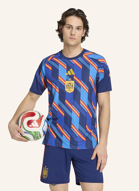 adidas SPANIEN 26 PRE-MATCH HEIMTRIKOT BLAU