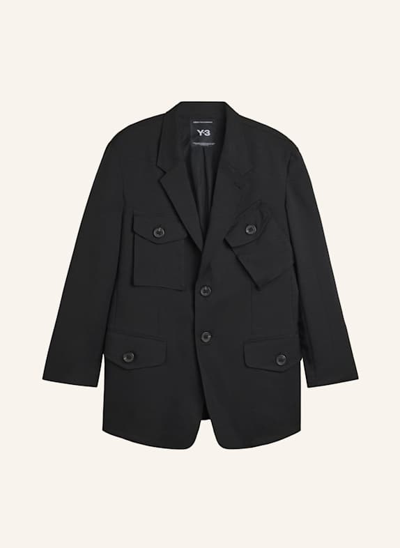 Y-3 Y-3 SPORT UNIFORM CHORE JACKE SCHWARZ