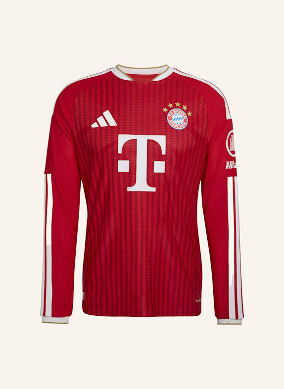 adidas FC BAYERN MÜNCHEN 26/27 AUTHENTIC HEIMTRIKOT, LANGÄRMELIG ROT/ WEISS