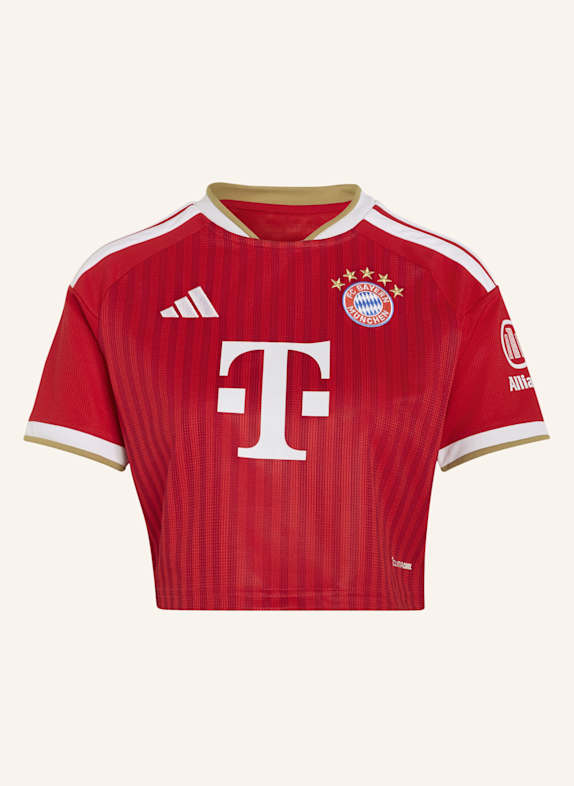 adidas FC BAYERN MÜNCHEN 26/27 HEIMTRIKOT, KÜRZER GESCHNITTEN ROT/ WEISS