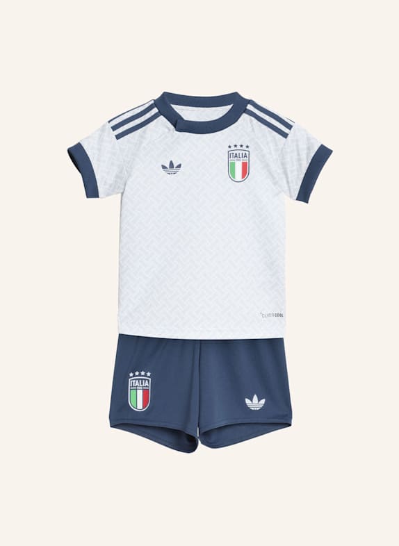 adidas ITALIEN 26 KIDS AUSWÄRTSAUSRÜSTUNG BLAU