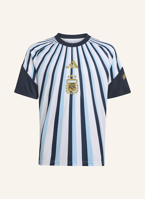 adidas ARGENTINIEN 26 KIDS PRE-MATCH HEIMTRIKOT WEISS