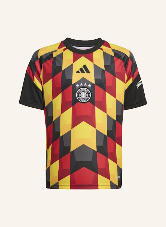 adidas DFB 26 KIDS PRE-MATCH HEIMTRIKOT SCHWARZ/ GELB