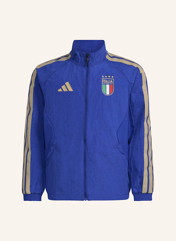 adidas ITALIEN KIDS ANTHEM HEIMJACKE BLAU