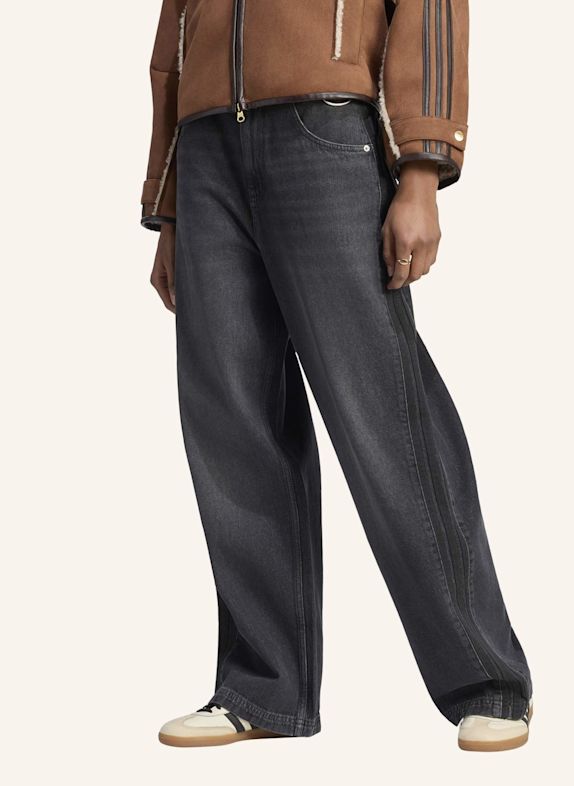 adidas Originals ADILENIUM SEASON 6 BAGGY-DENIMHOSE SCHWARZ
