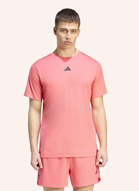 adidas T-Shirt D4T PRIMELIFT 3 STRIPES PINK