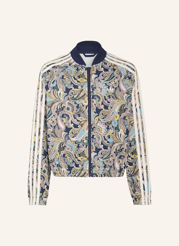 adidas Originals SST PAISLEY ORIGINALS JACKE, LOCKER UND KÜRZER GESCHNITTEN BLAU