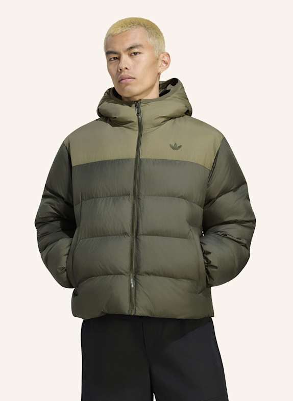 adidas Originals REGENJACKE, KAPUZE SCHWARZ