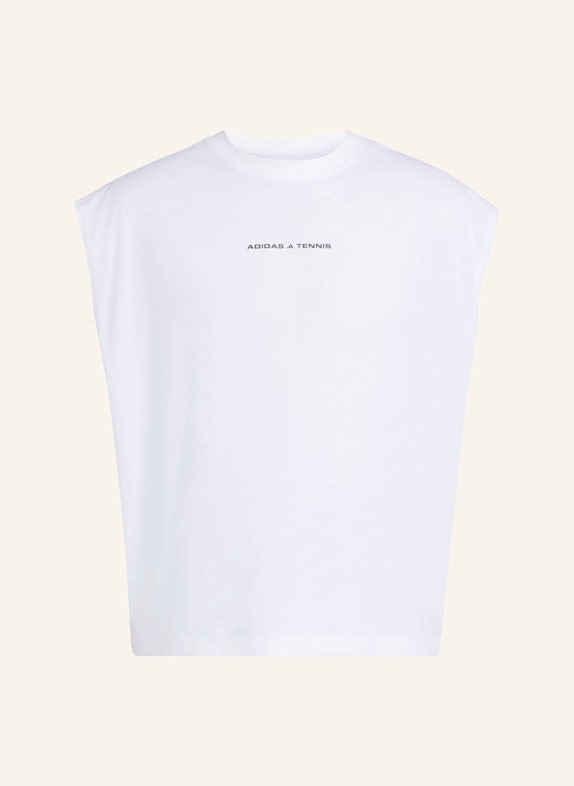 adidas Originals TENNIS CULTURE T-SHIRT, GRAFIK WEISS