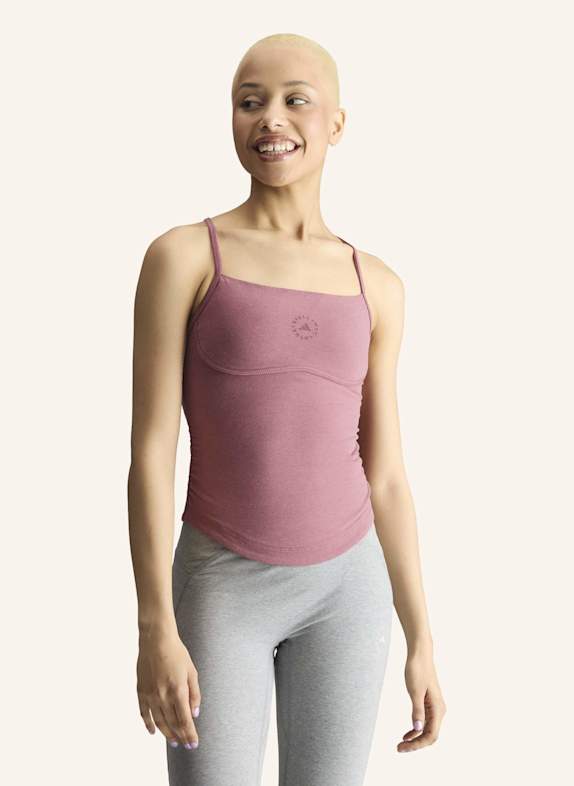adidas by Stella McCartney ADIDAS BY STELLA MCCARTNEY STUDIO CROP-TOP BRAUN
