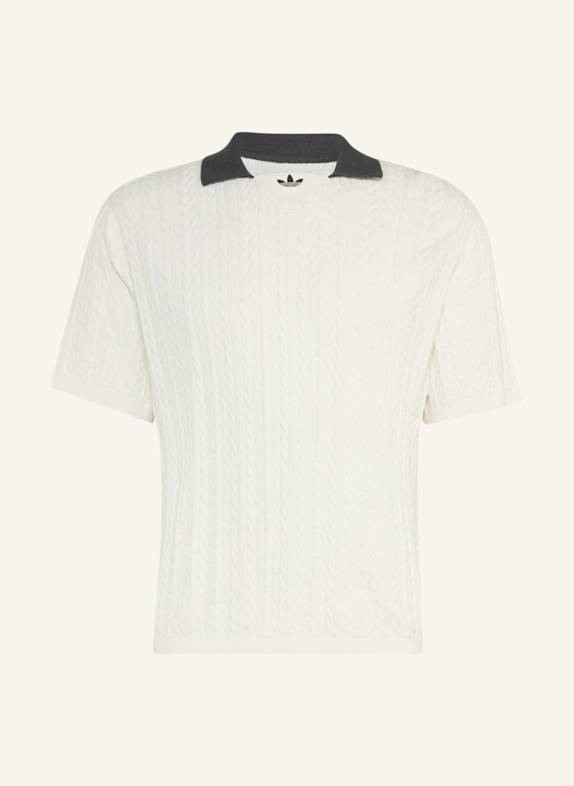 adidas Originals FUSSBALLTRIKOT, ZOPFMUSTER WEISS