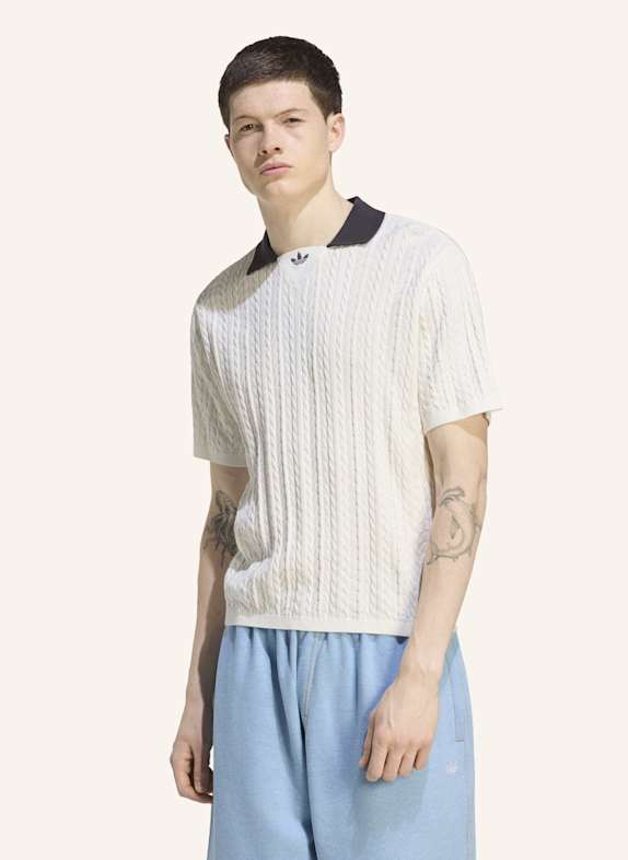 adidas Originals FUSSBALLTRIKOT, ZOPFMUSTER WEISS