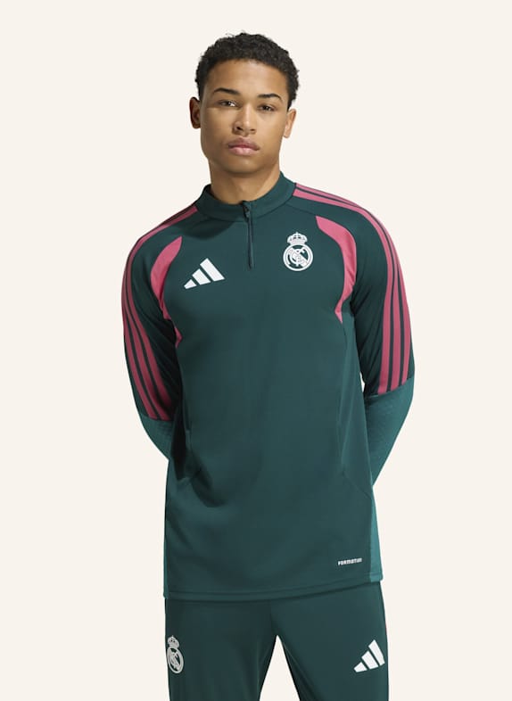 adidas REAL MADRID 26/27 TIRO26 COMPETITION TRAININGSOBERTEIL GRÜN/ ROSA