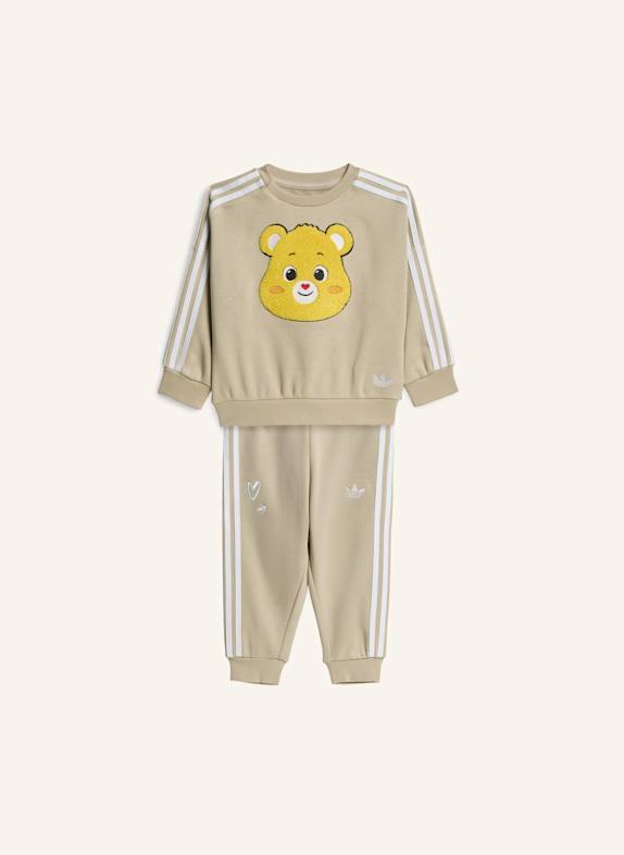 adidas Originals ADIDAS CARE BEARS TRAININGSANZUG, LOCKER GESCHNITTEN BEIGE