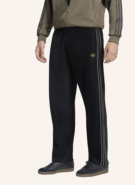 adidas Originals FIREBIRD TRAININGSHOSE, VELOURS SCHWARZ