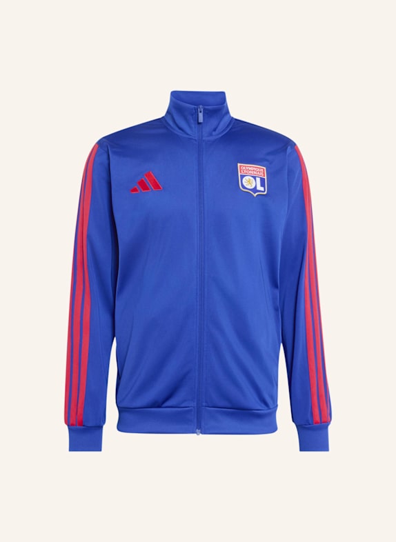 adidas OLYMPIQUE LYON DNA TRAININGSJACKE BLAU