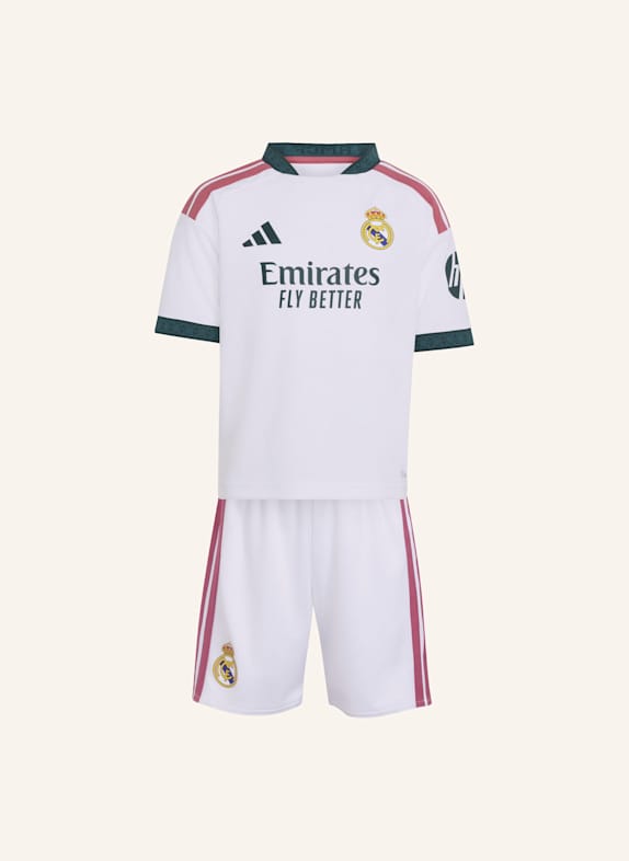 adidas REAL MADRID 26/27 KIDS HEIMSET WEISS