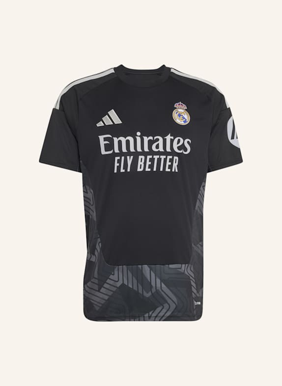 adidas REAL MADRID 26/27 TORWART-HEIMTRIKOT SCHWARZ