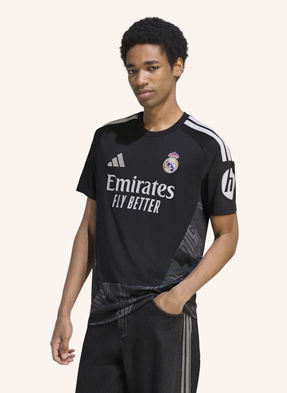 adidas REAL MADRID 26/27 TORWART-HEIMTRIKOT SCHWARZ